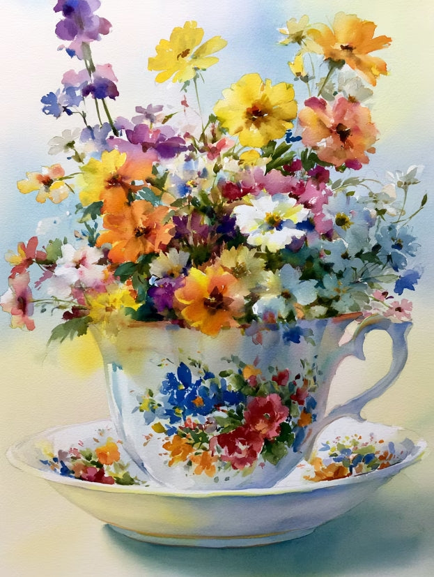 Paint by Numbers Kits Flowers
