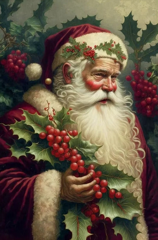 Paint by Numbers Kit Santa Claus