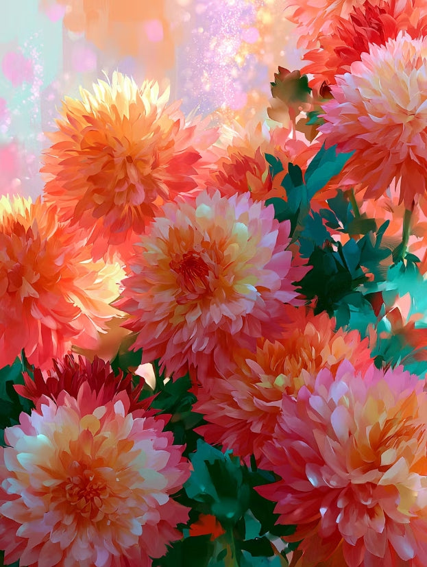 Paint by Numbers Kits Flowers