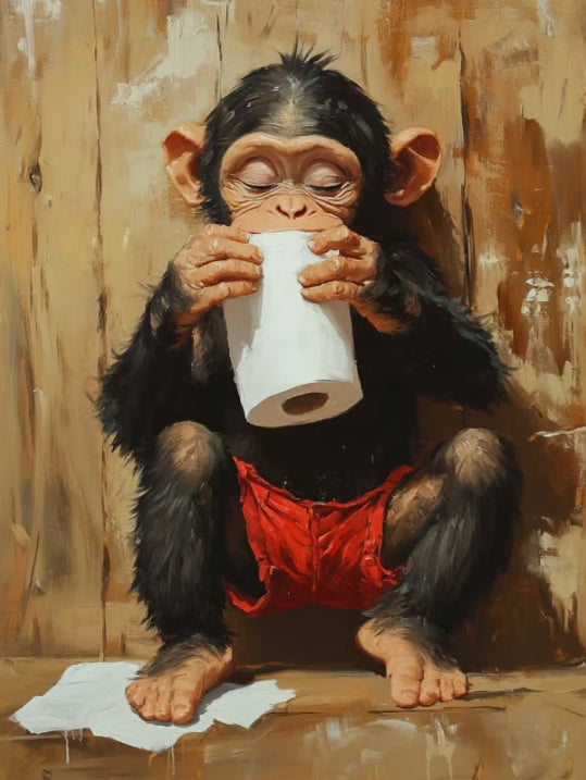 Paint by Numbers Kits Monkey