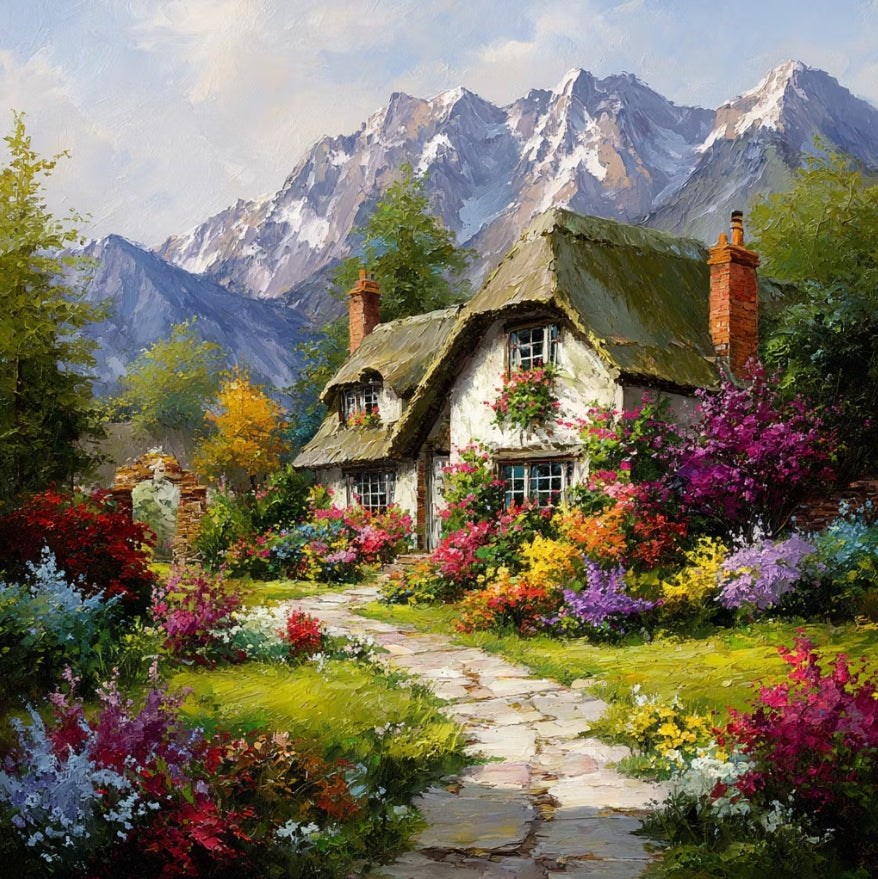 Paint by Numbers Kit Beautiful Scenery