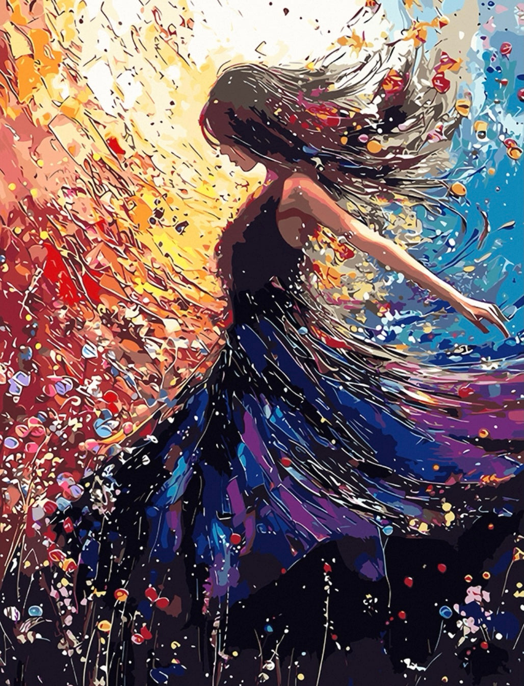 Paint by Numbers Kits Dancing Girl