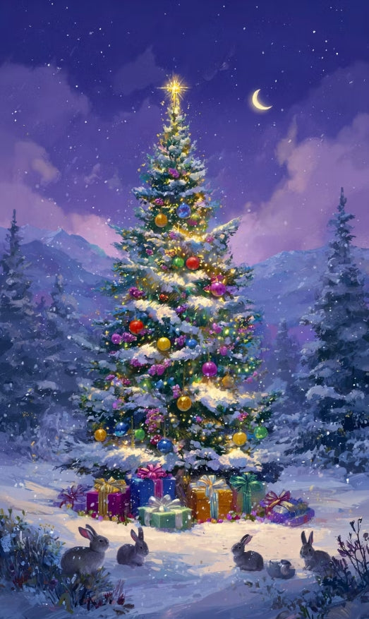 Paint by Numbers Kit Christmas Tree