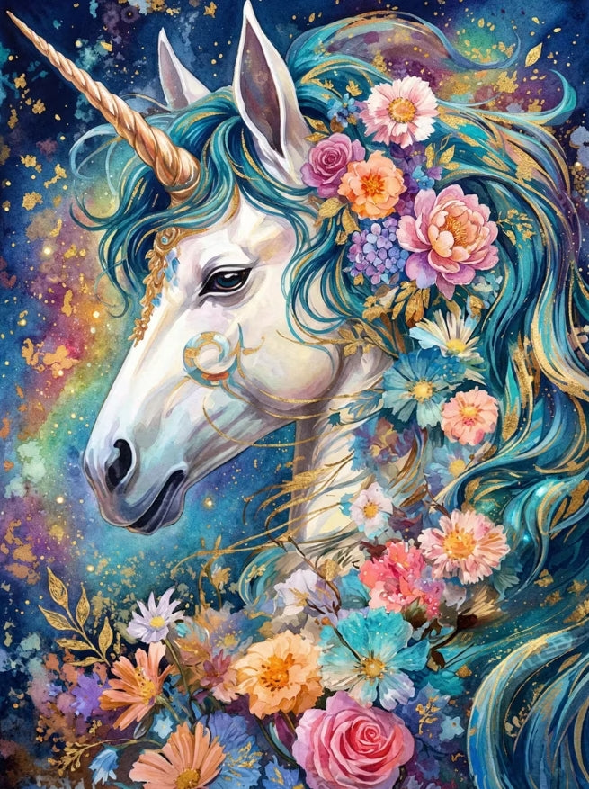 Paint by Numbers Kit Unicorn