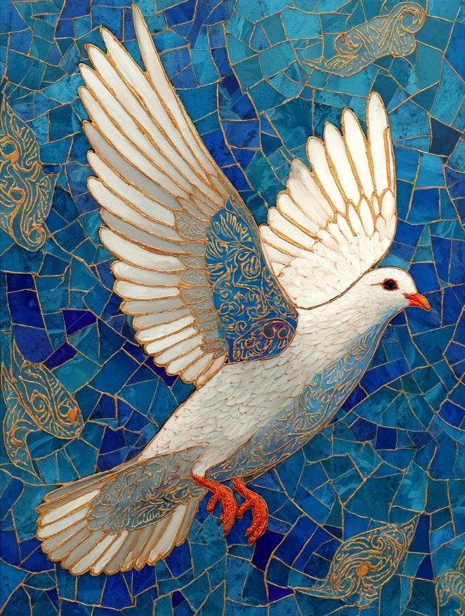 Paint by Numbers Kit White Dove