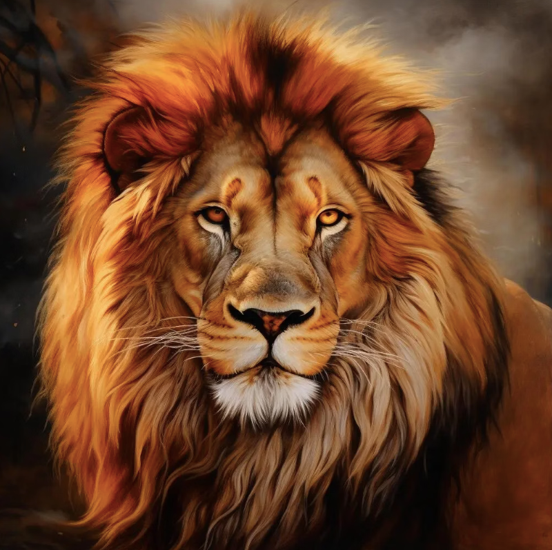 Paint by Numbers Kit Lion