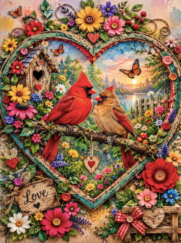 Paint by Numbers Kit Bird