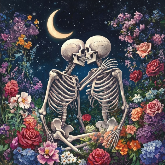 Paint by Numbers Kit Skull