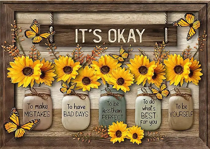 Paint by Numbers Kit IT'S OKAY