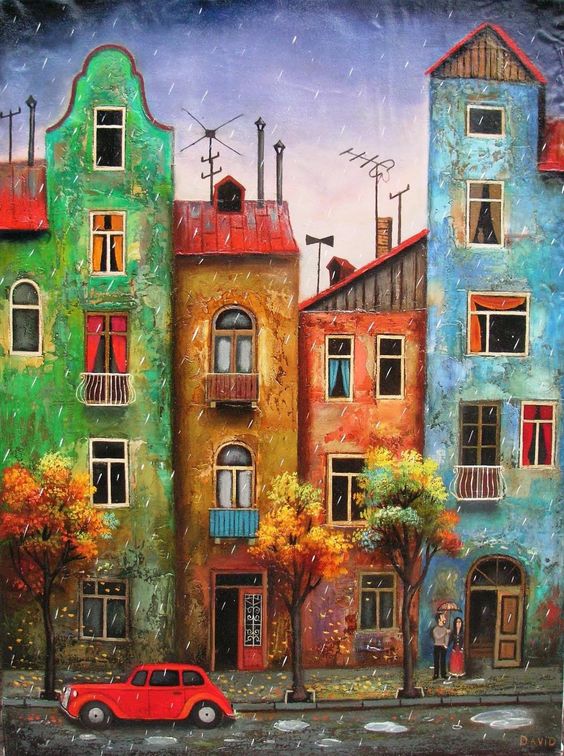 Paint by Numbers Kit Colored House