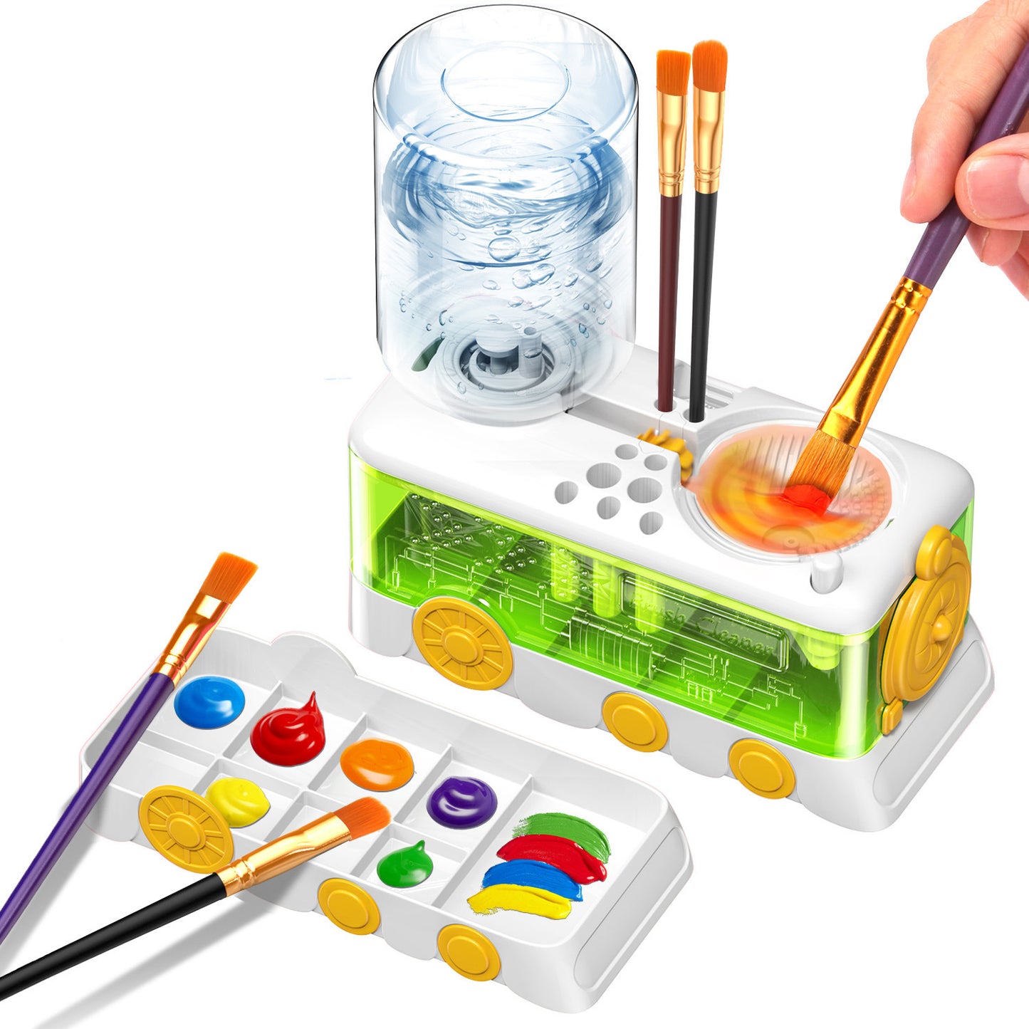 Upgraded Painting By Numbers Tool Brush Rinser