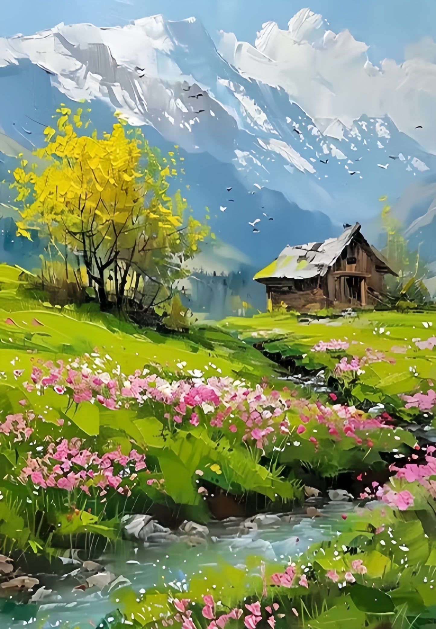 Paint by Numbers Kit Beautiful Scenery
