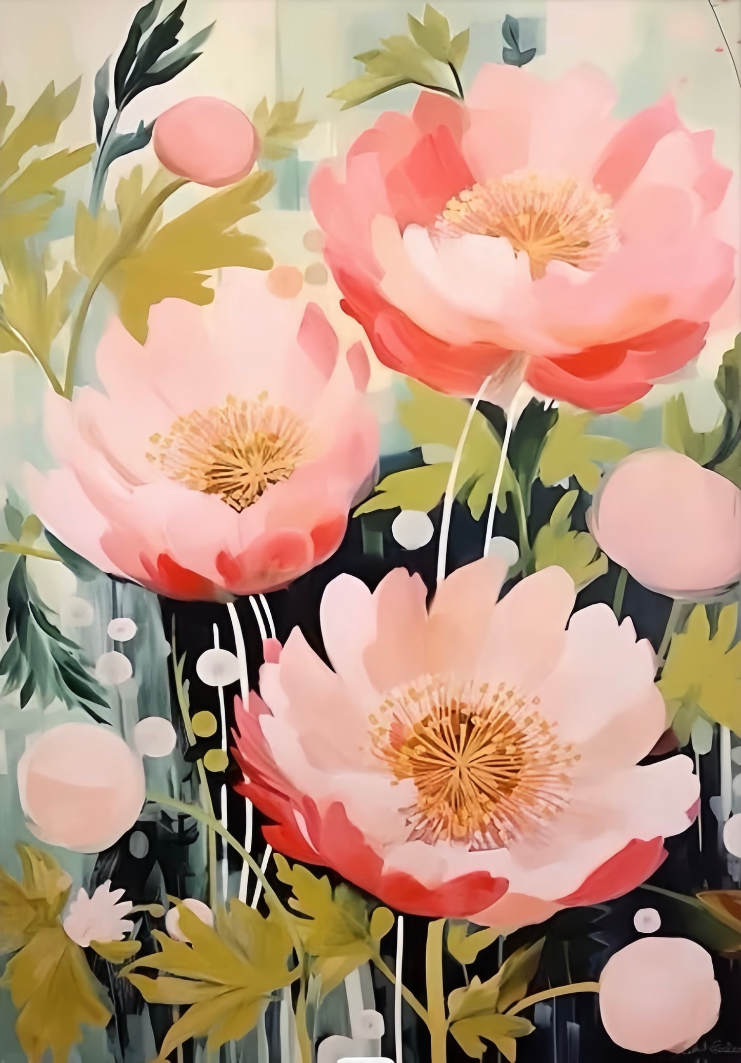 Paint by Numbers Kit Flowers