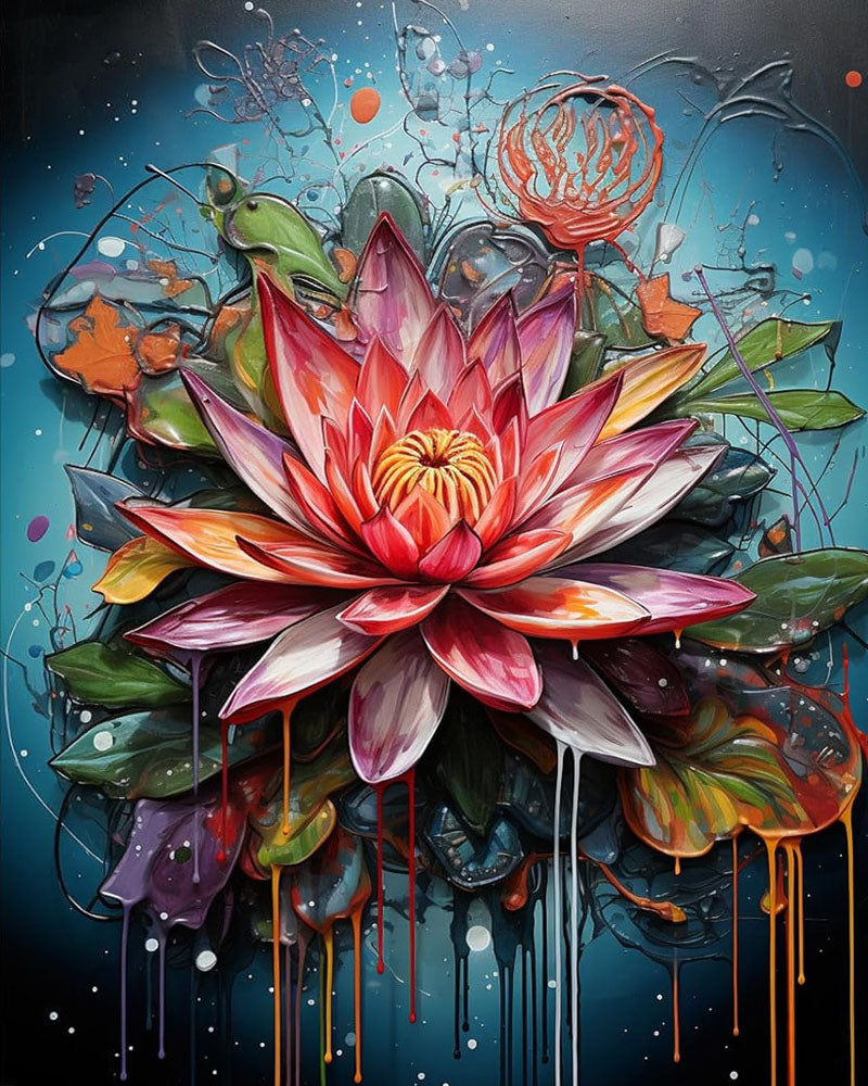 Paint by Numbers Kit Flowers