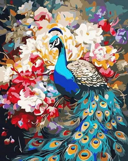 Paint by Numbers Kit Peacock