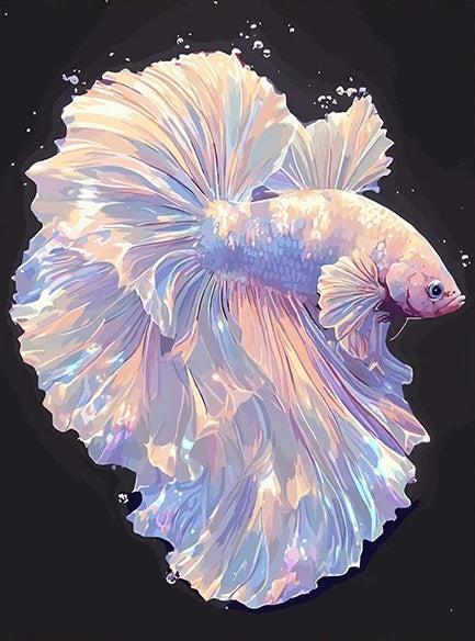 Paint by Numbers Kit Beautiful Fish