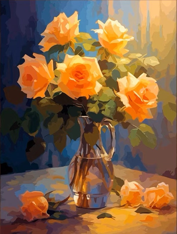 Paint by Numbers Kit Vase On The Table