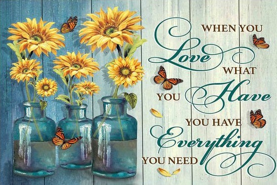 Paint by Numbers Kit Saying