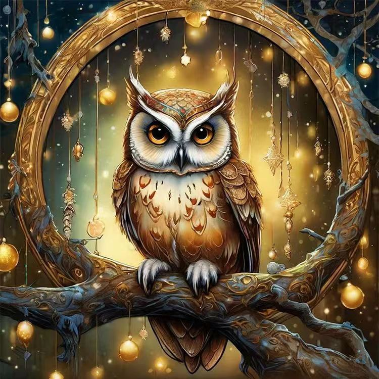 Paint by Numbers Kit Owl