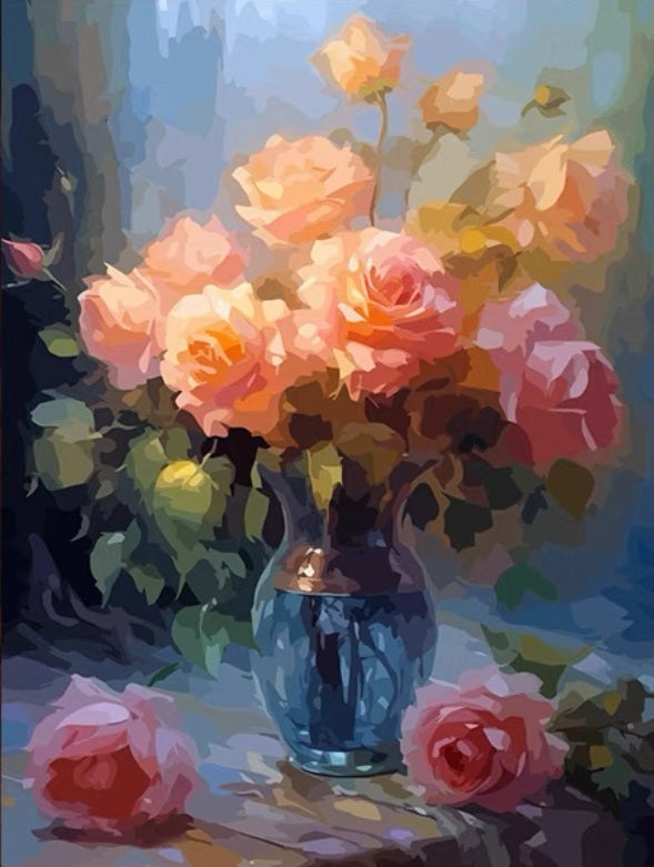 Paint by Numbers Kit Vase On The Table