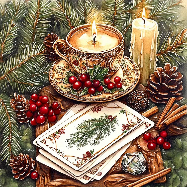 Paint by Numbers Kit Scented Candles