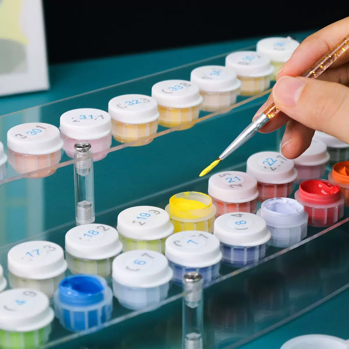 Painting By Numbers Paint Organizer