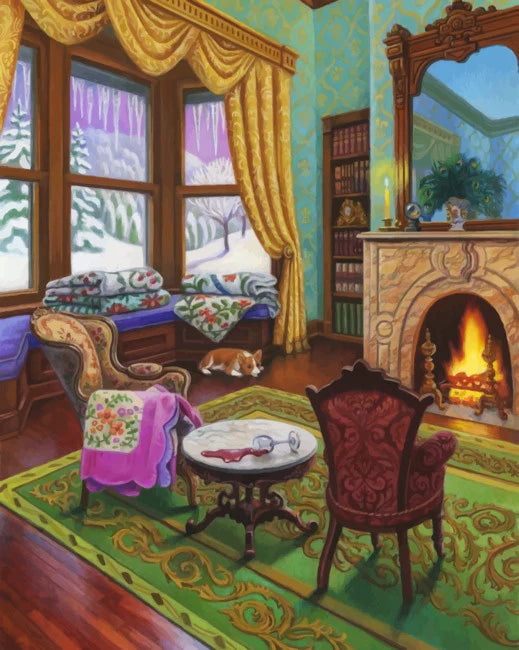 Paint by Numbers Kits Classical Room