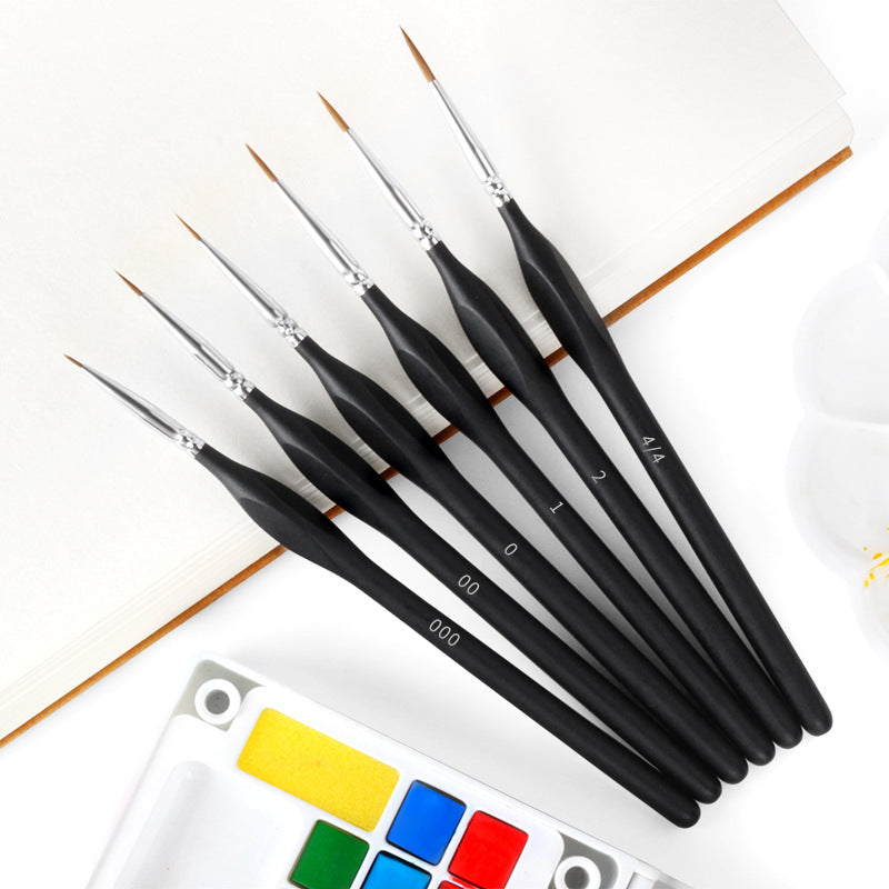 Paint by Number Brushes (6pcs/Set)