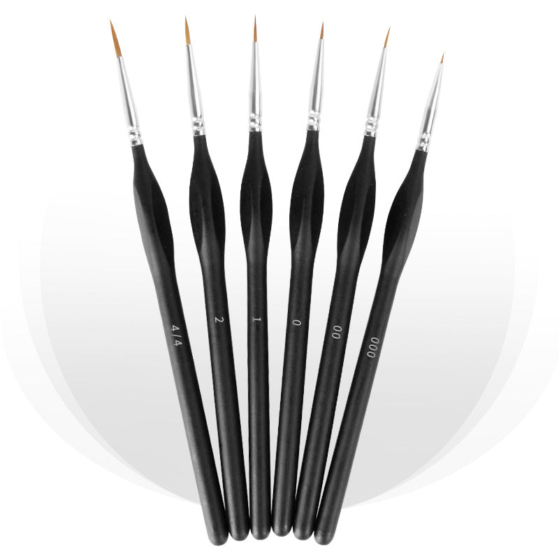 Paint by Number Brushes (6pcs/Set)