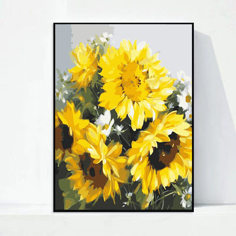 Paint by Numbers Kit Sunflower