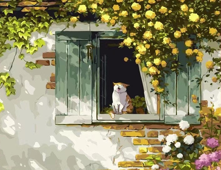 Paint by Numbers Kit Summer Afternoon