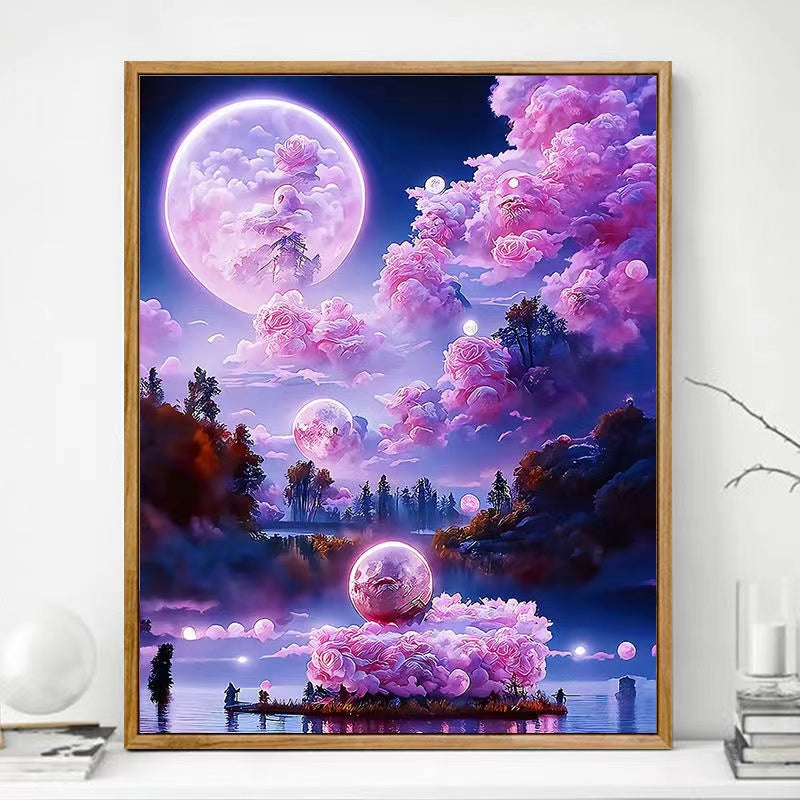 Paint by Numbers Kit Dream Landscape