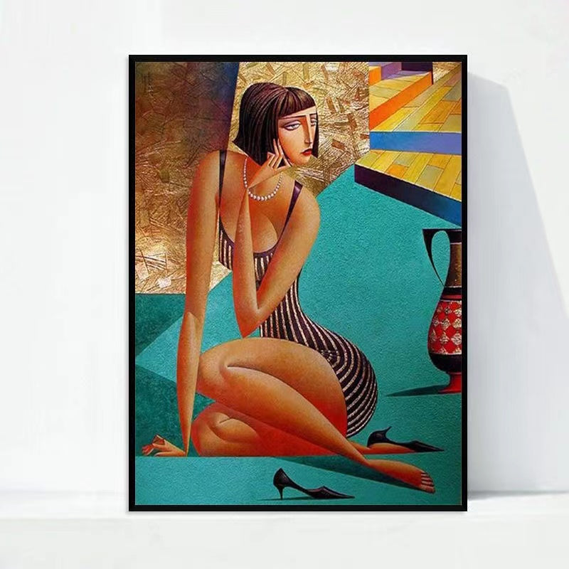 Paint by Numbers Kit Abstract Women