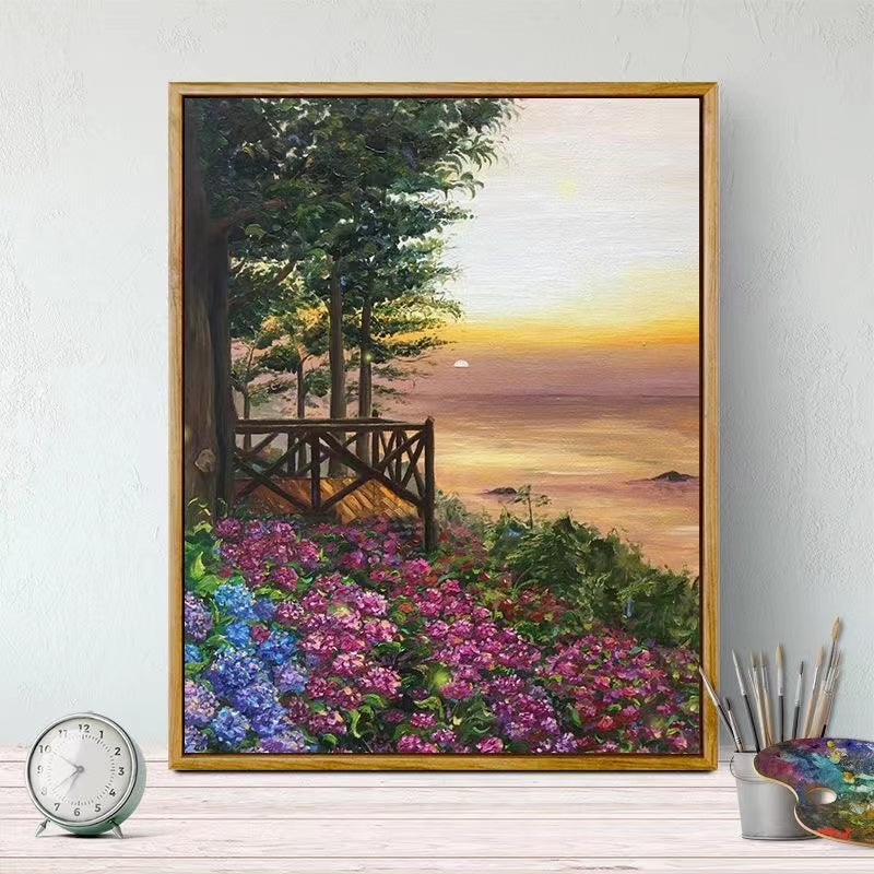 Paint by Numbers Kit Beautiful Scenery