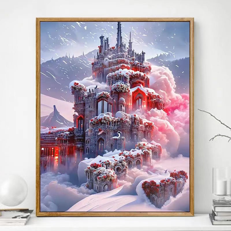 Paint by Numbers Kit Fantasy Palace