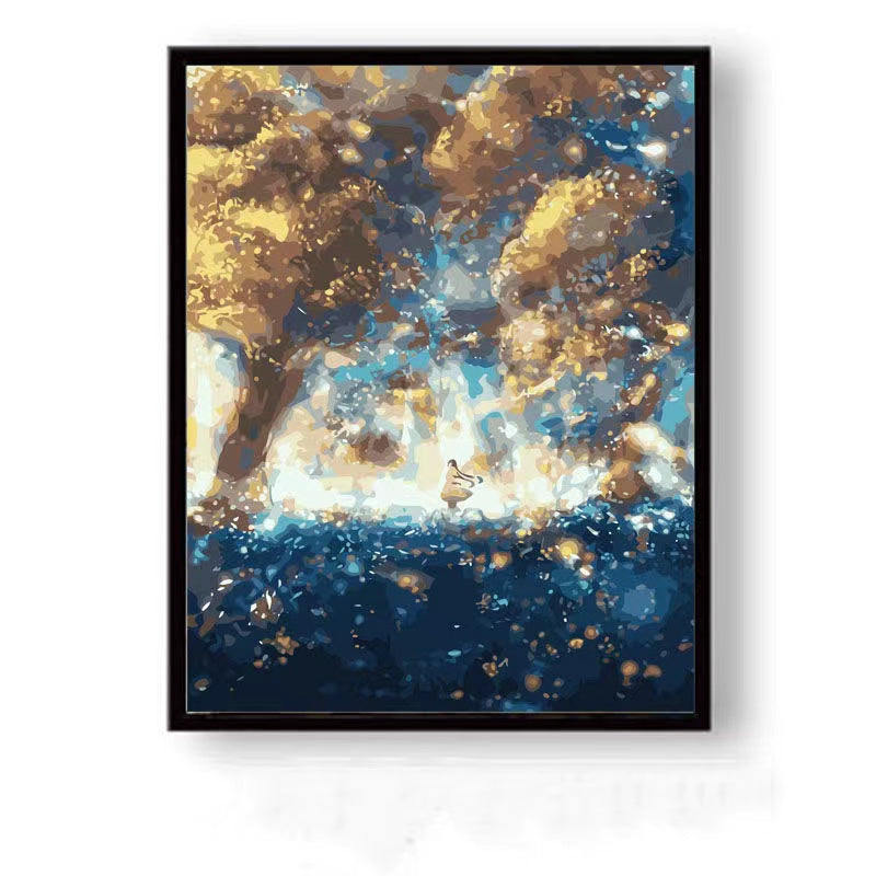 Paint by Numbers Kit Golden Forest