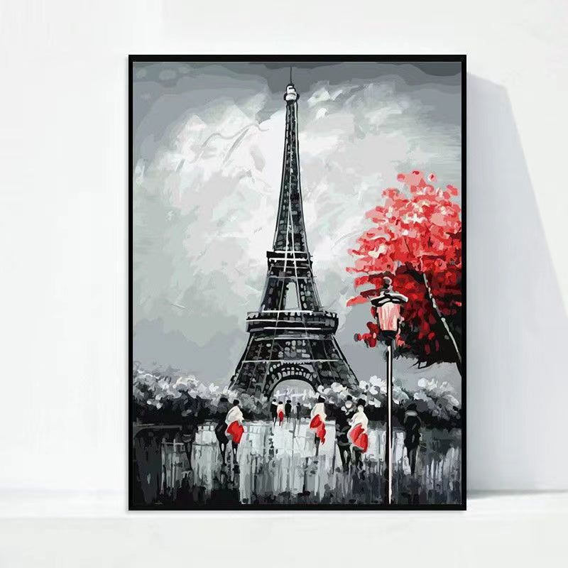 Paint by Numbers Kit Eiffel Tower