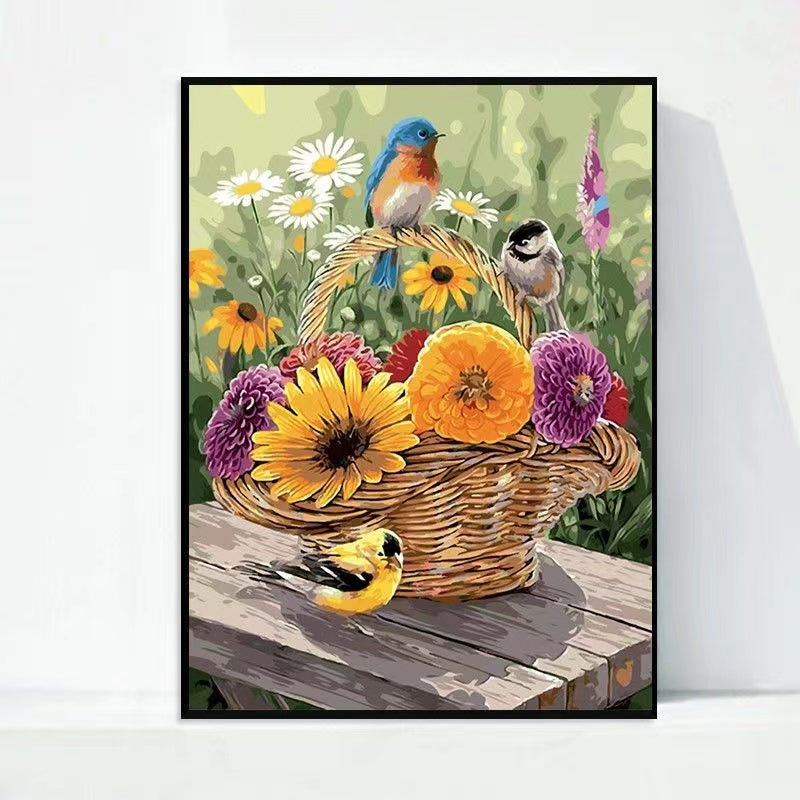 Paint by Numbers Kit Sunflower