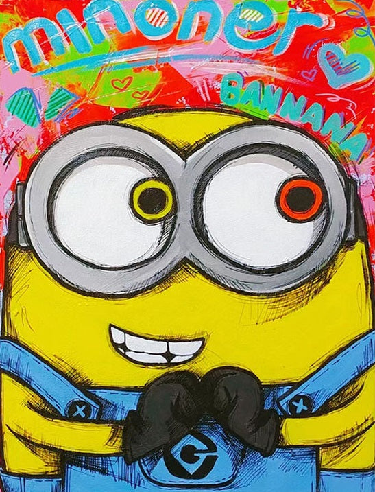 Paint by Numbers Kit Minions