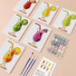 Paint by Numbers - 6 Mini Paintings | Cocktail Set