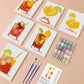 Paint by Numbers - 6 Mini Paintings | Cocktail Set