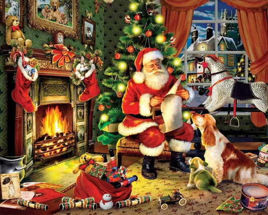 Paint by Numbers Kit Santa Claus