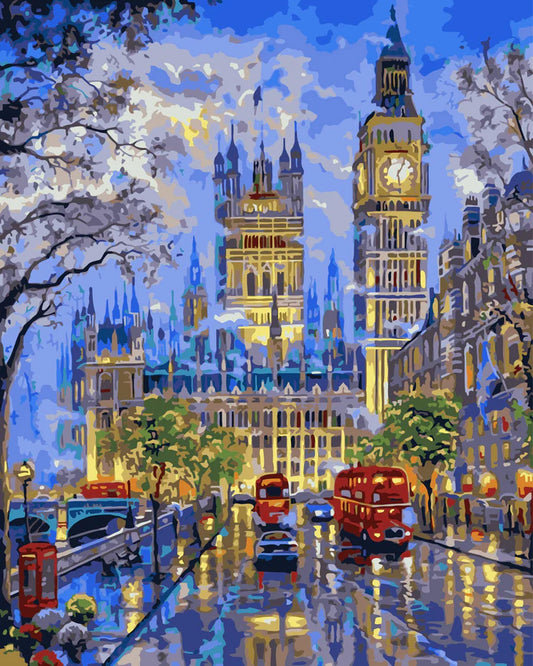 Paint by Numbers Kit Big Ben