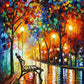 Paint by Numbers Kits Abstract Park Scene