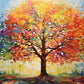 Paint by Numbers Kits Colored Tree