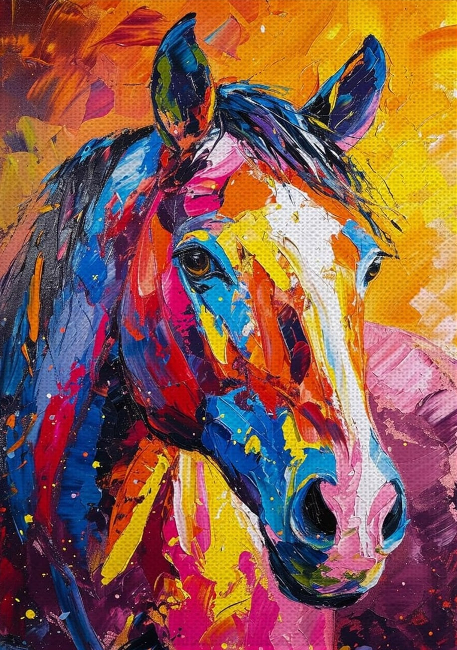 Paint by Numbers Kits Color horse