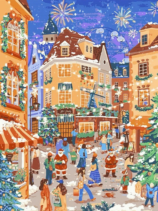 Paint by Numbers Kit Christmas