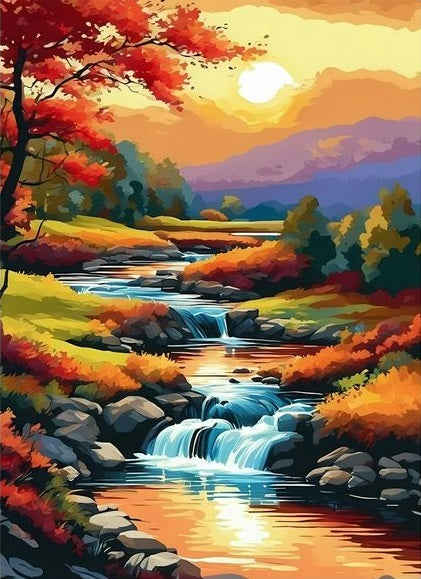 Paint by Numbers Kits Beautiful Scenery