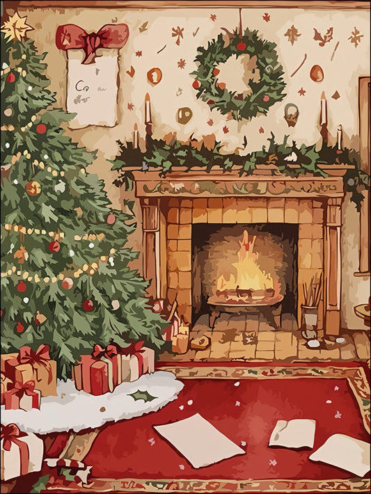 Paint by Numbers Kit Christmas