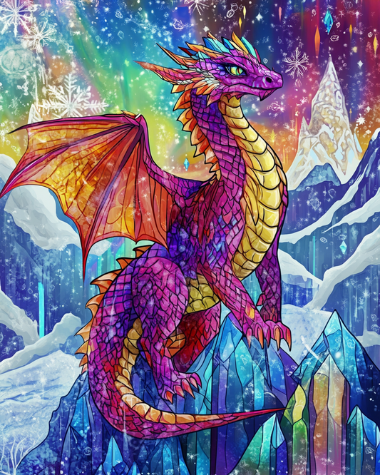 Paint by Numbers Kit Dragon